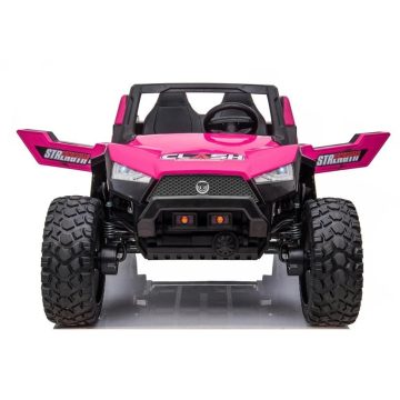   UTV Buggy XXL elektromos kisautó 4x4, 670W, 24V/14Ah – Rózsaszín