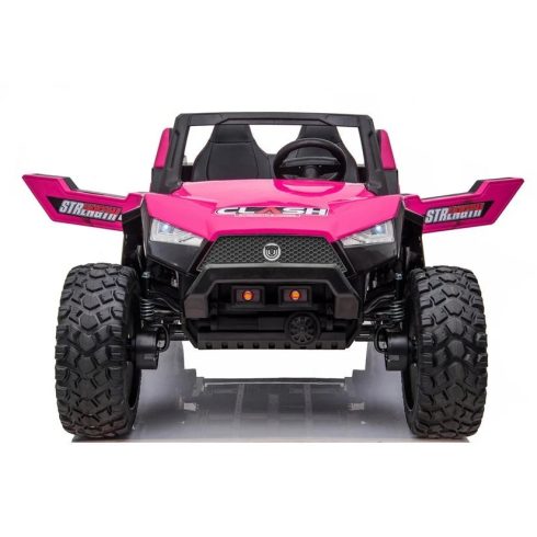 UTV Buggy XXL elektromos kisautó 4x4, 400W, 24V/14Ah – Rózsaszín