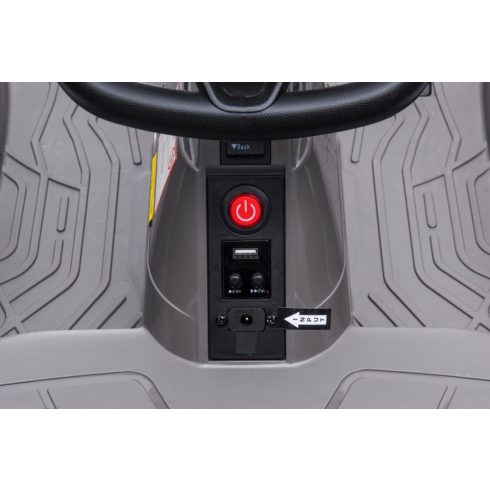 RACE8 Kart elektromos kisautó - Szürke