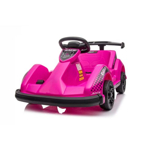 RACE8 Kart elektromos kisautó - Rózsaszín