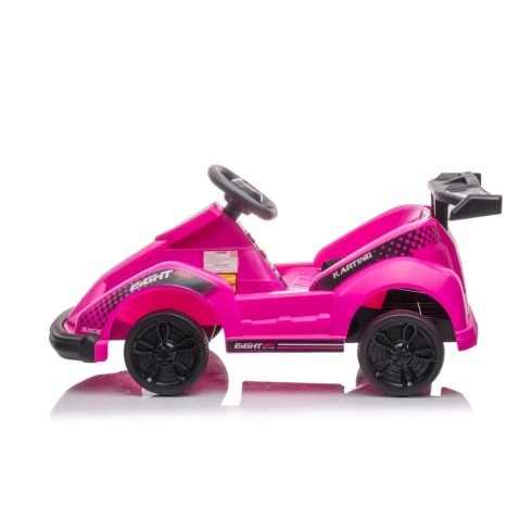 RACE8 Kart elektromos kisautó - Rózsaszín