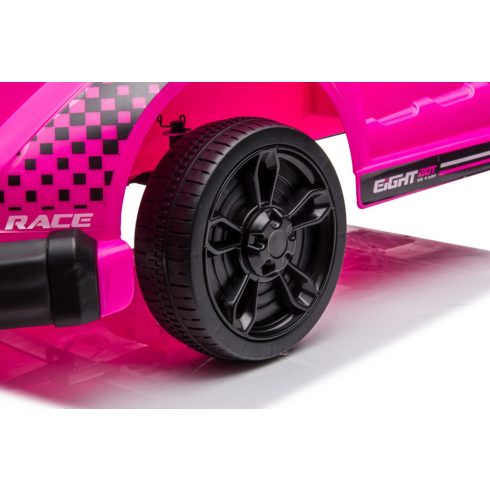 RACE8 Kart elektromos kisautó - Rózsaszín