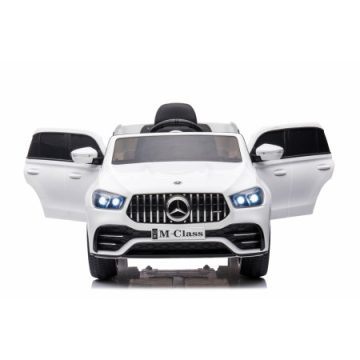 Mercedes M-class, 4x4 140W 12V elektromos kisautó - Fehér