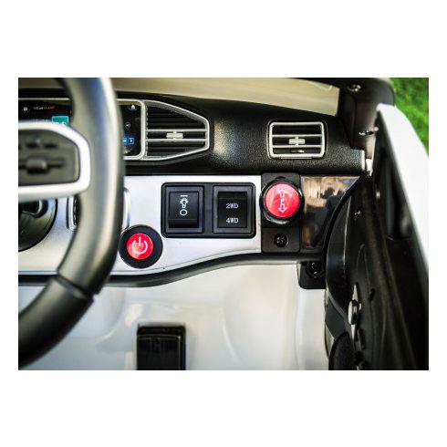 Mercedes M-class, 4x4 140W 12V elektromos kisautó - Fehér