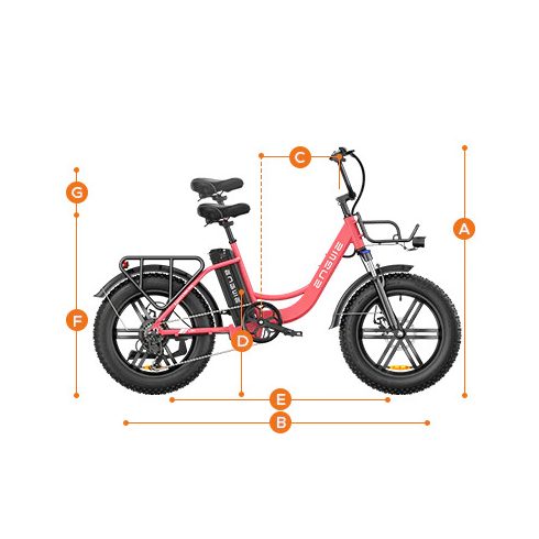 ENGWE L20 elektromos kerékpár 250W | 48V | 13ah | 25km/h 