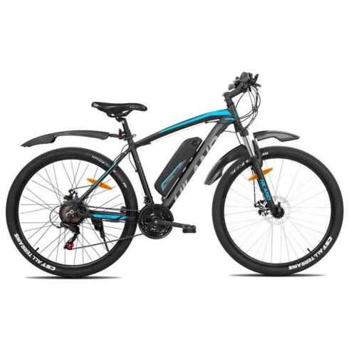 Hiland elektromos kerékpár 250W | 36V | 10.4ah | 25km/h - fekete/kék