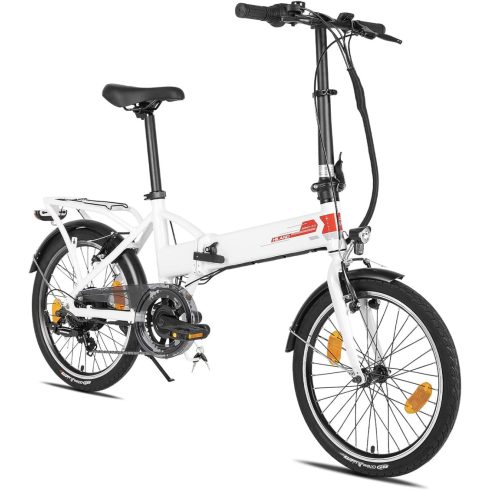Hiland elektromos kerékpár 250W | 36V | 7.5ah | 25km/h_fehér