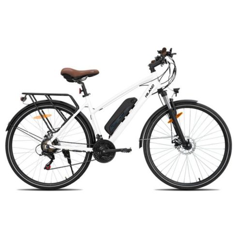 Hiland elektromos kerékpár 250W | 36V | 10.4ah | 30km/h - fehér