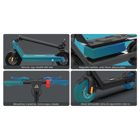 KIXIN X9 Plus elektromos roller - 500W | 40km/h | 15.6ah | 36V | 65-100km