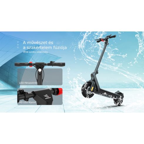 KIXIN X9 Pro Max elektromos roller - 550W | 40km/h | 15.6ah | 48V | 70-100km