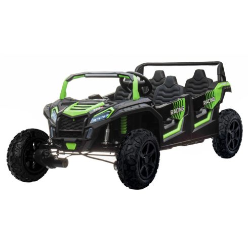 Buggy ATV RACING UTV2000 elektromos terepjáró , 4 személyes, 600W, 24V/15,6AH - Zöld