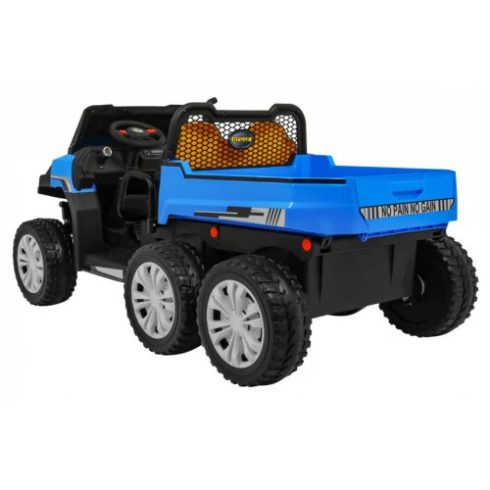 Farmer Truck elektromos billenő platós kisautó, 2 személyes, 4x4, 140W, 2x12V/7Ah - Kék