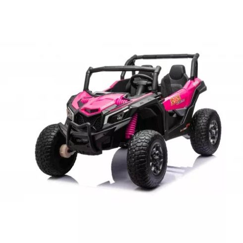 UTV X3 Off-Road elektormos terepjáró, 2 személyes, 800W, 12V/9Ah - Rózsaszín