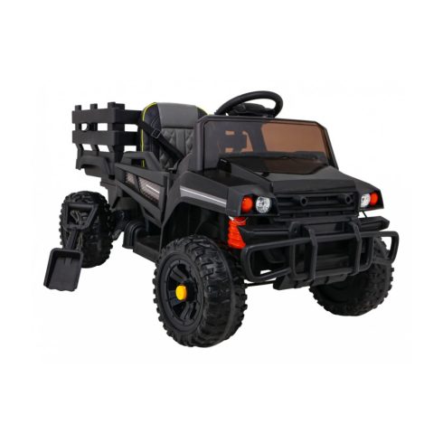 Farmer Pick-Up elektromos kistraktor, 70W, 12V/7Ah  - Fekete