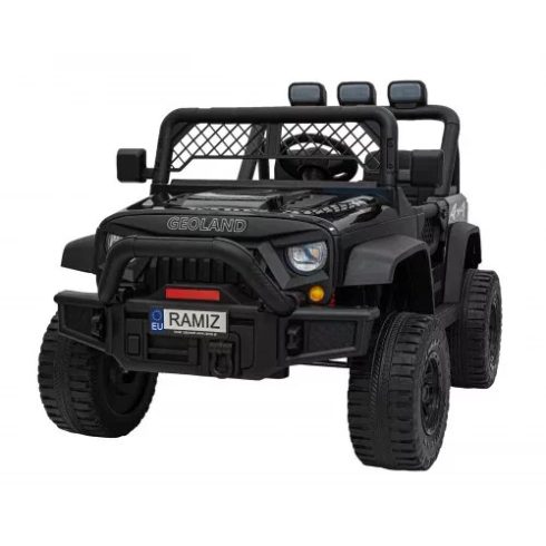 Off-Road Geoland Power terepjáró 2 személyes, 400w, 24V/7ah elektromos kisautó - Fekete