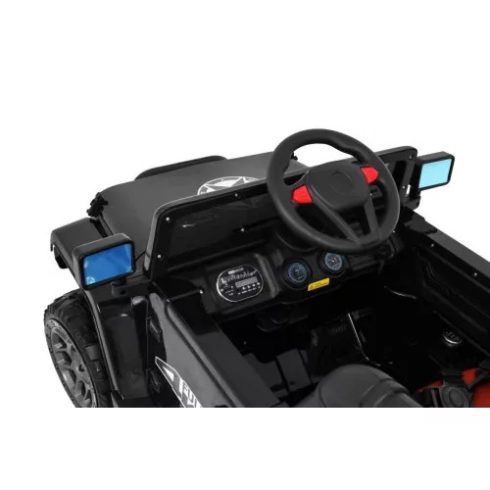 4WD elektromos terepjáró, 4x4, 4x45W, 12V/10Ah - Fekete
