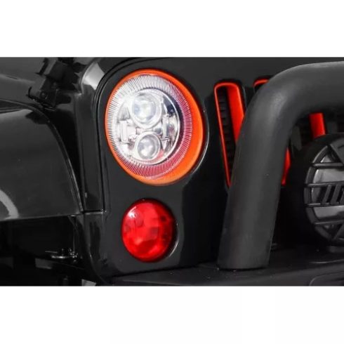 4WD elektromos terepjáró, 4x4, 4x45W, 12V/10Ah - Fekete