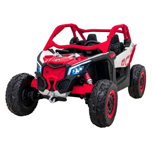 Buggy Maverick Turbo elektromos terepjáró , 2 személyes, 800W, 24V/14Ah - Piros