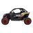   Buggy Maverick Turbo elektromos terepjáró , 2 személyes, 800W, 24V/14Ah - Fekete