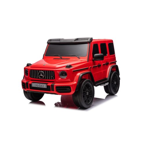 Mercedes Benz G63 AMG XXL elektromos kisautó, 4x4 hajtású, 800W,  24V/7Ah - Piros