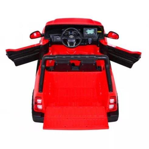 Toyota Hilux 2020 - 4x4 180W 12V 14Ah - elektromos kisautó- Piros