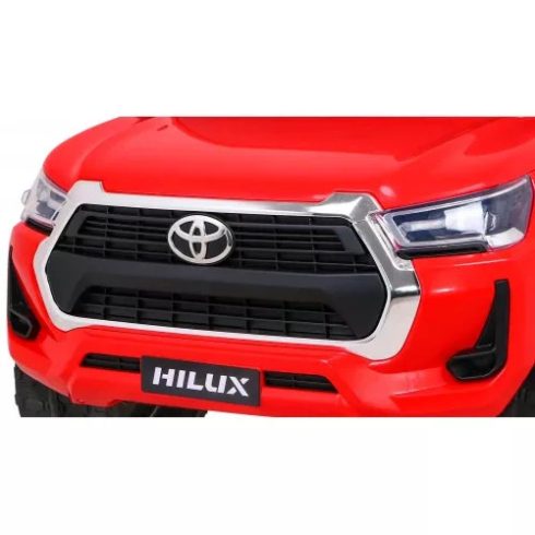 Toyota Hilux 2020 - 4x4 180W 12V 14Ah - elektromos kisautó- Piros