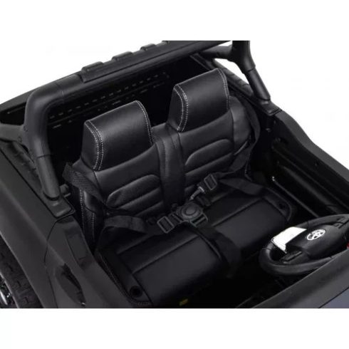 Toyota Hilux 2020 - 4x4 180W 12V 14Ah - elektromos kisautó- Fekete