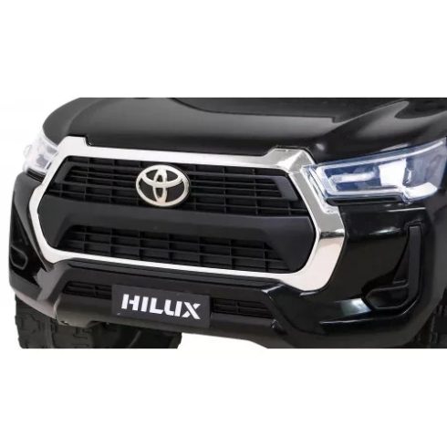 Toyota Hilux 2020 - 4x4 180W 12V 14Ah - elektromos kisautó- Fekete