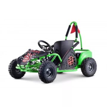   Fast Dragon elektromos gokart, 30km/h + 1000 W, 48V/12Ah - Zöld