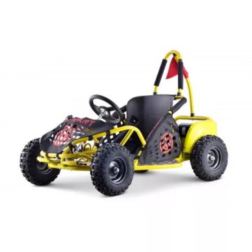   Fast Dragon elektromos gokart, 30km/h + 1000 W, 48V/12Ah - Sárga
