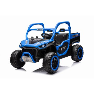    Farmer Truck UTV elektromos terepjáró, 2 személyes, 4x4, 300W, 24V/7Ah – Kék