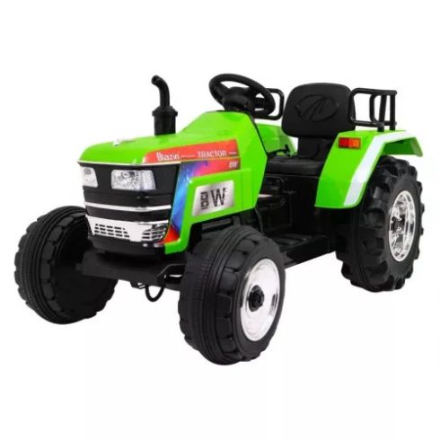 Blazin BW elektromos traktor, 70W, 12V/7Ah - Zöld