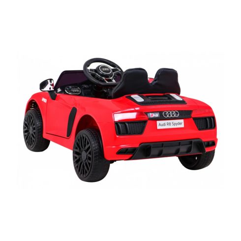 AUDI R8 elektromos kisautó, 70W, 12V/9Ah – Piros