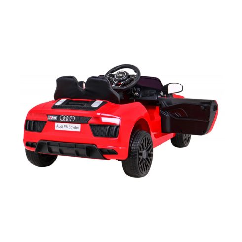 AUDI R8 elektromos kisautó, 70W, 12V/9Ah – Piros