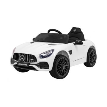   Mercedes-Benz GT 70W, 12V/4,5Ah elektromos kisautó – Fehér