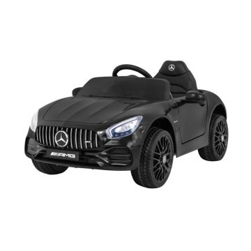   Mercedes-Benz GT 70W, 12V/4,5Ah elektromos kisautó – Fekete