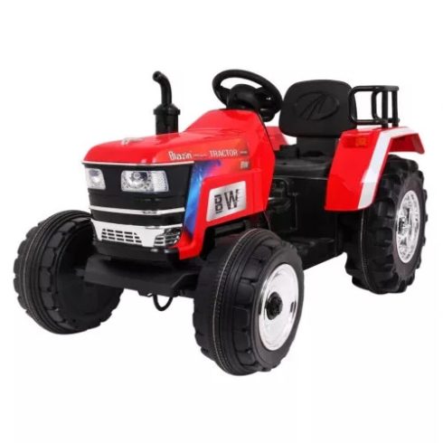 Blazin BW elektromos traktor, 70W, 12V/7Ah - Piros