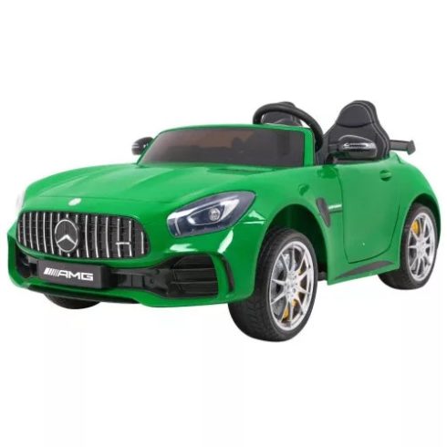 Mercedes-Benz GT R elektromos kisautó, 2 Személyes, 4x4 hajtás, 12V/7Ah - Zöld 