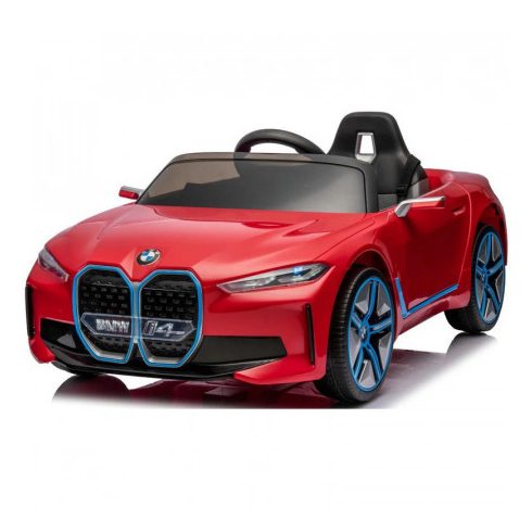 BMW I4 - 50W , 12V - 4,5Ah  - elektromos kisautó - Piros