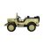 Katonai Retro Strong elektromos kisautó, 3 személyes, 4x4, 360W, 24V /7Ah - Bézs 