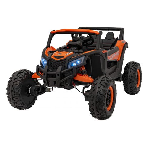 Buggy ATV Defend elektromos terepjáró, 4x4, 140W, 12V/10Ah - Narancssárga