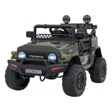   Toyota FJ Cruiser elektromos kisautó, 4x4, 90W, 12V/7Ah - Terepmintás