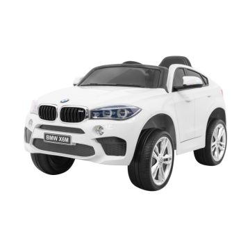 BMW X6M elektromos kisautó, 90W, 12V/14Ah – Fehér