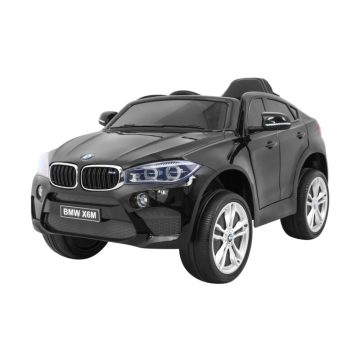 BMW X6M elektromos kisautó, 90W, 12V/14Ah – Fekete 