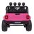 OFF-ROAD 3.0 elektromos terepjáró, 2 személyes, 140W, 12V/14Ah - Rózsaszín