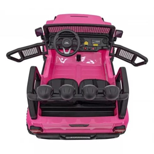 OFF-ROAD 3.0 elektromos terepjáró, 2 személyes, 140W, 12V/14Ah - Rózsaszín