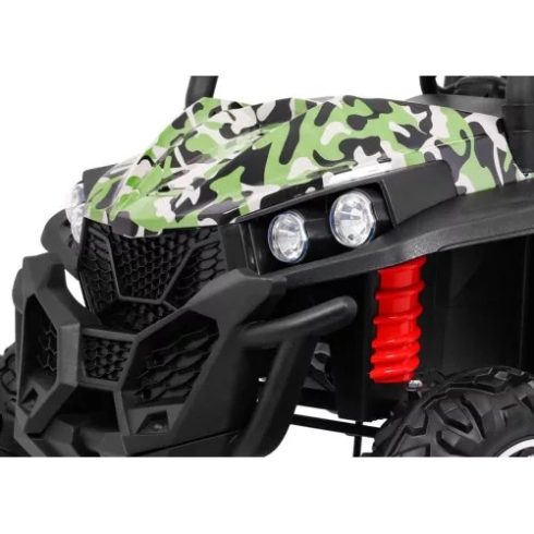 Grand Buggy Lift elektromos terepjáró, 2 személyes, 4x4, 180W, 12V/7Ah - Terepmintás