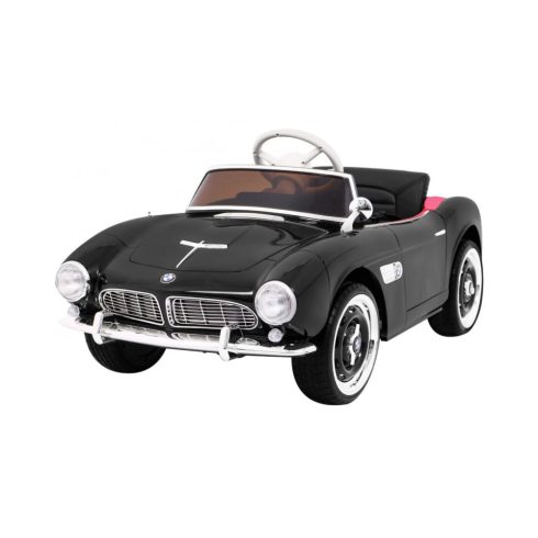 BMW 507 Retro elektromos kisautó 70W, 12V/7Ah – Fekete