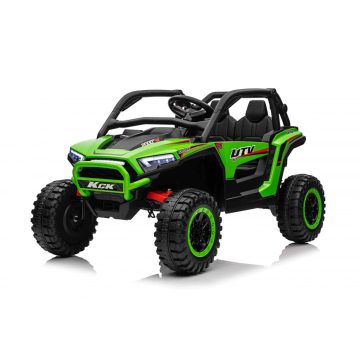   Buggy KCK elektromos terepjáró, 1 személyes, 4x4, 200W, 24V/7Ah - Zöld