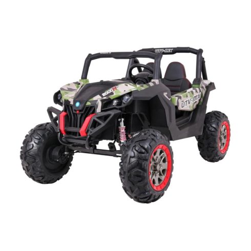 Buggy SuperStar 180W, 24V/14Ah, elektromos kisautó – Terepszínű